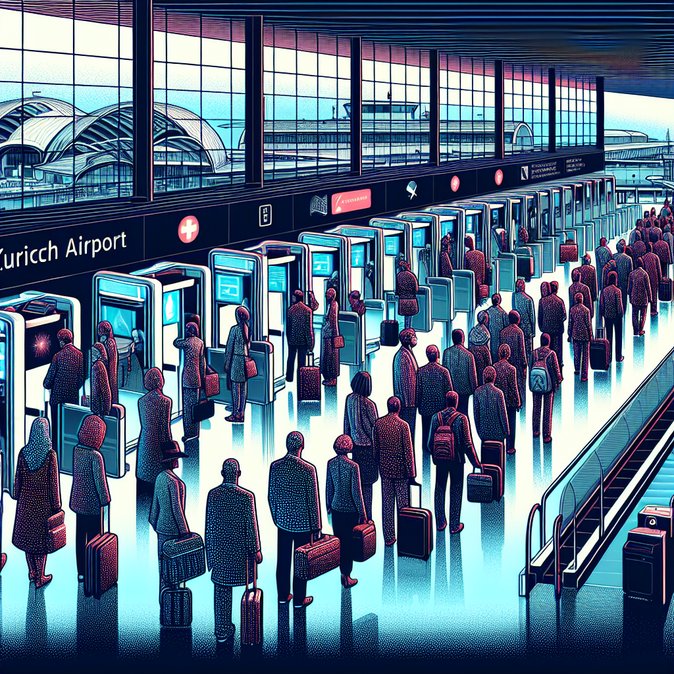 Zurich Airport Completes Roll-Out of EU Entry/Exit System for All Non-EU Travellers