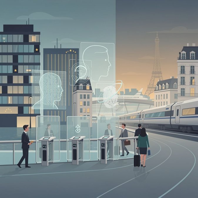 UE concede à França flexibilidade nas verificações biométricas de entrada/saída do Espaço Schengen para aliviar filas nas fronteiras