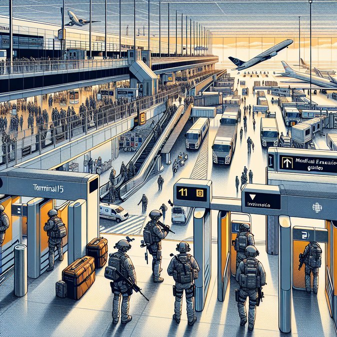 Fiumicino Airport Runs Full-Scale Anti-Terror Drill Without Disrupting Flights