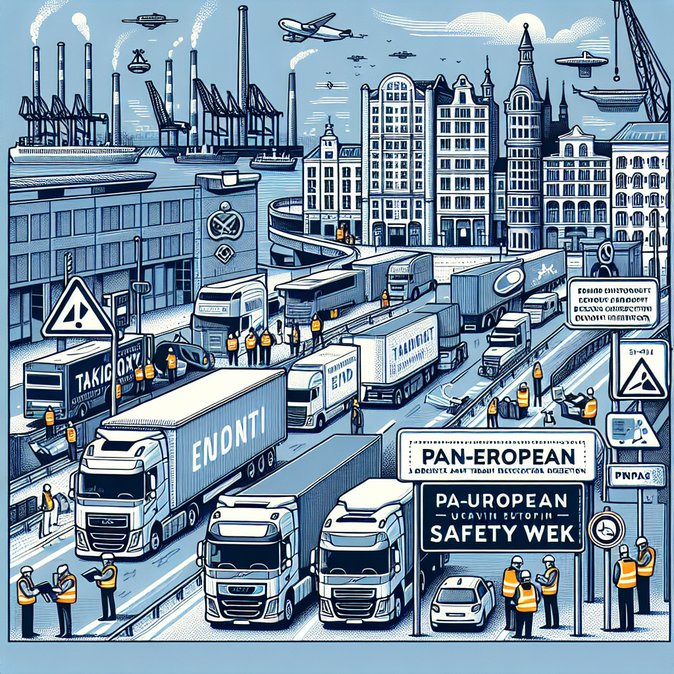 Cyprus Takes Part in Roadpol’s Truck and Bus Safety Week, Heightening Road Checks Through 10 May