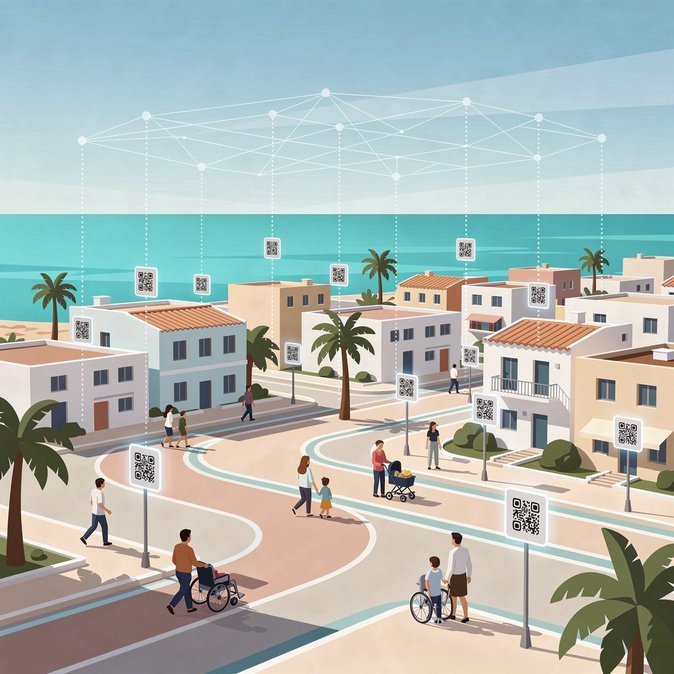 Un réseau de « signalétique intelligente » à code QR enregistre 43 000 scans et redessine les flux de visiteurs à Paphos