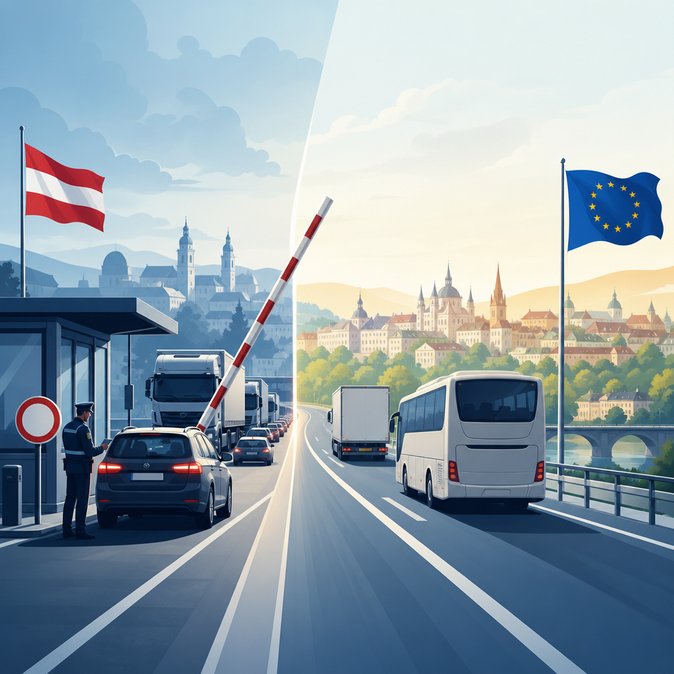 Brussels Tells Austria and Eight Others to Phase Out Internal Schengen Checks Affecting Czech Border