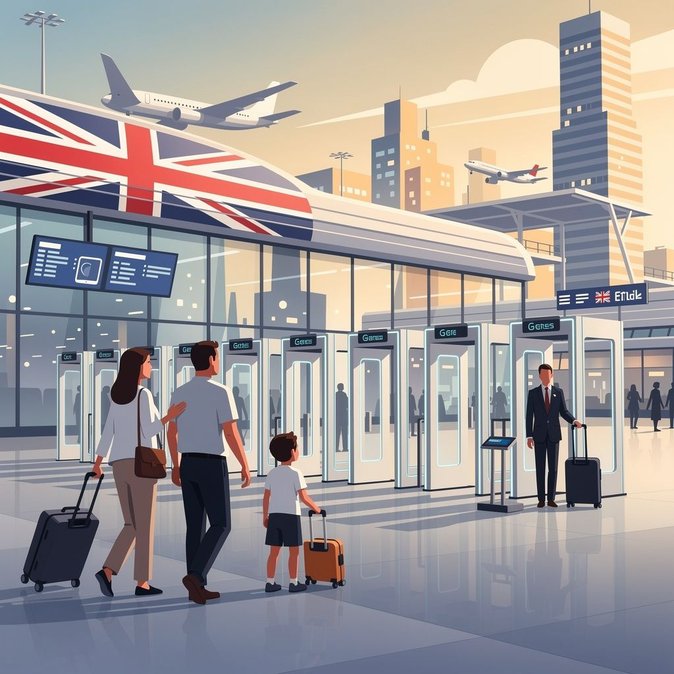 Las puertas electrónicas del aeropuerto estarán disponibles para niños de ocho y nueve años a partir del 8 de julio, facilitando las filas familiares.