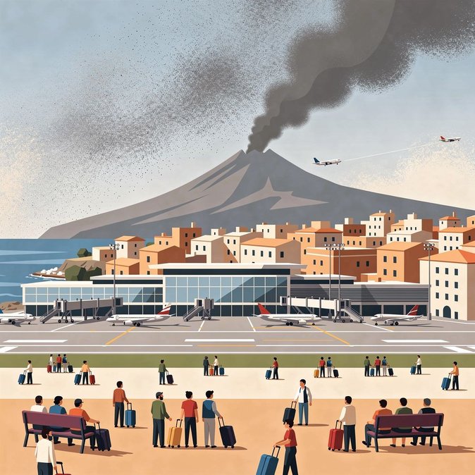 Etna eruption plus strike forces partial closure of Catania airport