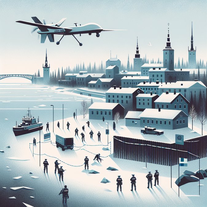 Finnish Police Hunt Second Suspected Border-Crossing Drone Near Russian Frontier