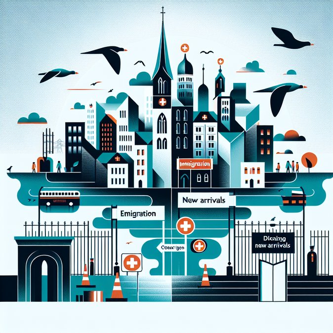 Swiss net immigration drops 10.5 % in 2025, official figures show