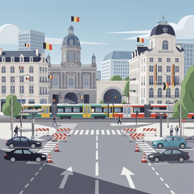 Nationale feestdag zorgt volgende week voor grootschalige afsluitingen in het centrum van Brussel