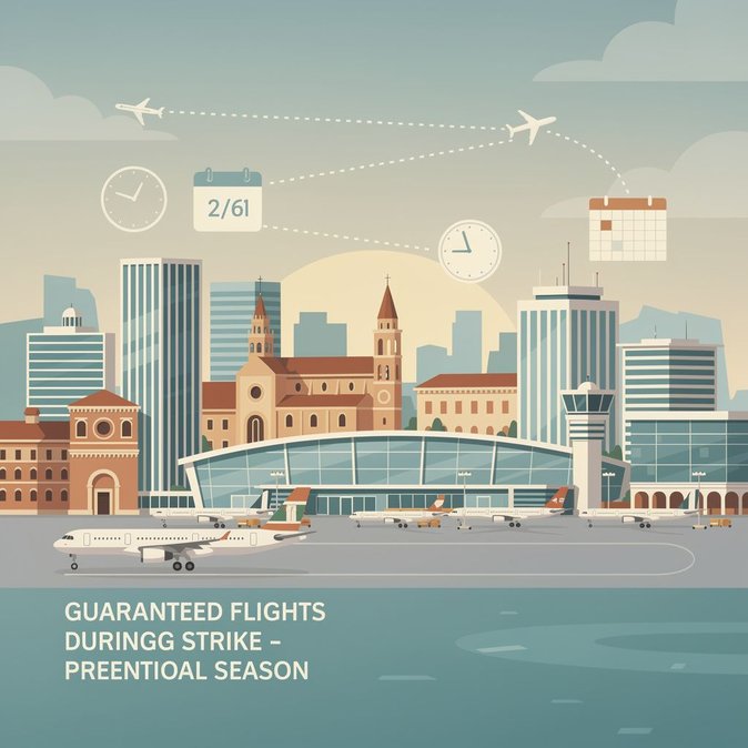 ENAC publishes guaranteed-flight list and reminds travellers of EU261 rights