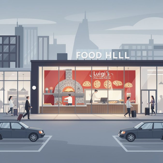 Bandara Helsinki Tambahkan Luigi’s Italian Pizza dalam Lanjutan Renovasi Food Hall