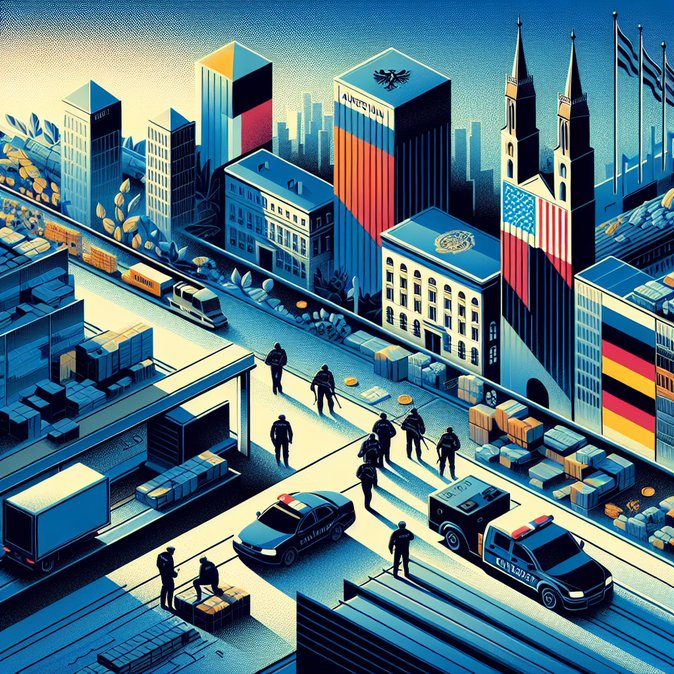 Austrian police break up billion-euro smuggling ring that moved 100,000 migrants