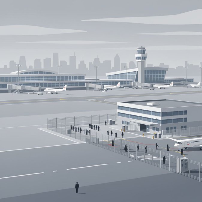 Le terminal de déportation prévu à l’aéroport de Munich s’étend à 4 860 m², suscitant une vive polémique