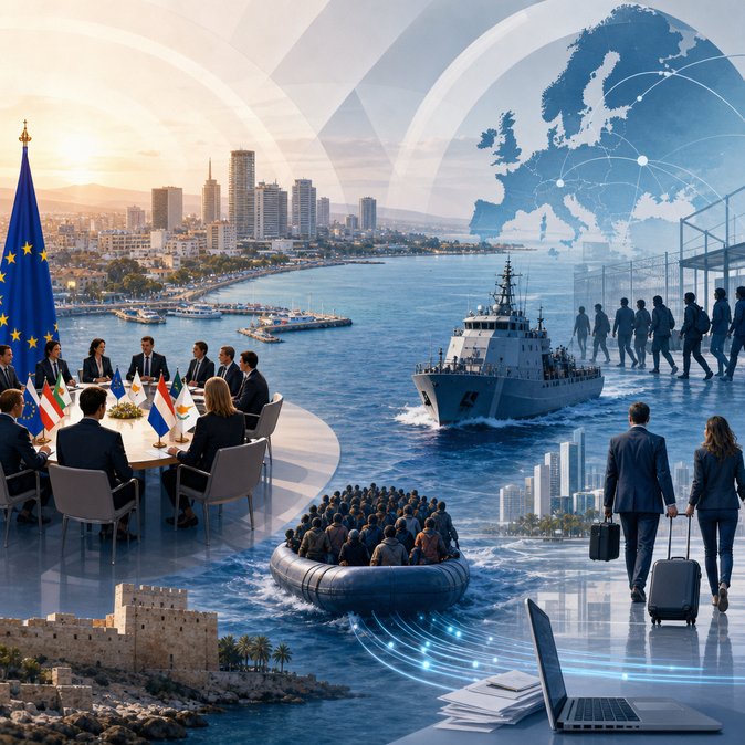 EU Foreign Ministers Convene in Limassol for ‘Gymnich’ Meeting, Migration Tops Agenda