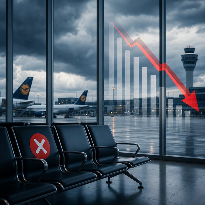 Strikes Dent Frankfurt Airport Traffic by 11 %—Half-Million Travellers Affected