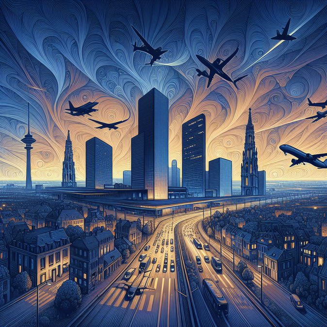 无人机目击导致布鲁塞尔机场交通中断，航班改道