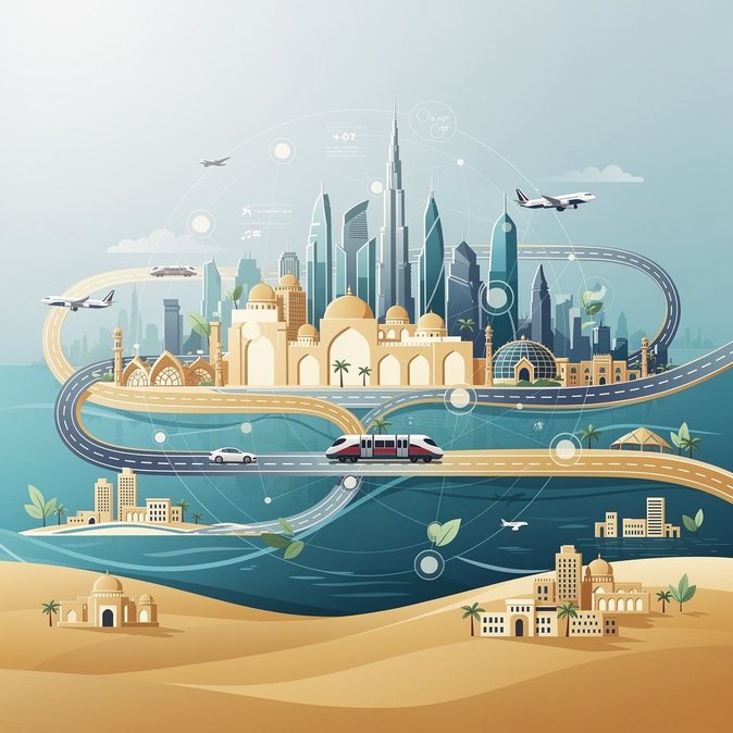 Digitale platform ‘UAE Grand Tour’ gelanceerd voor gecombineerde routes door meerdere emiraten