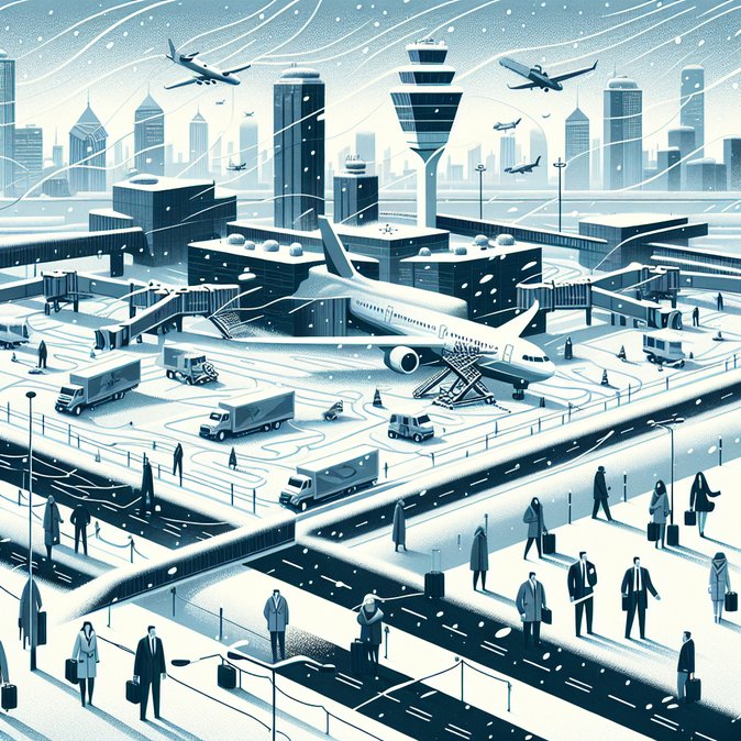 Brussels Airport Issues Snow Alert, Warns Travellers of Longer Queues and Ad-Hoc ID Checks