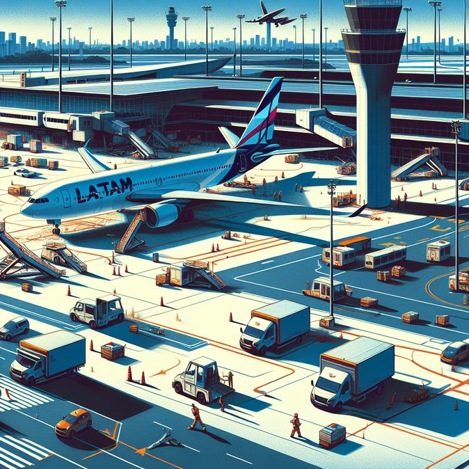 Fire on ground equipment forces evacuation and flight cancellation at São Paulo’s GRU Airport