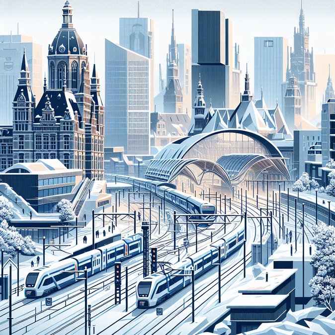 Dutch blizzard severs rail link to Switzerland, stranding Nightjet sleepers and Basel ICEs