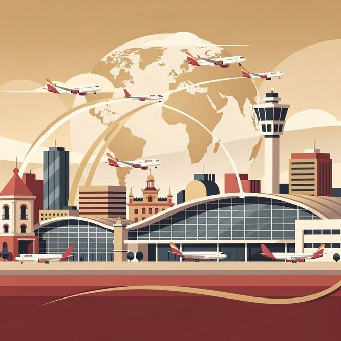 Iberia Plant Agressieve Groei op Lange Afstanden dankzij Uitbreiding van Barajas die Extra Vertrektijden Mogelijk Maakt
