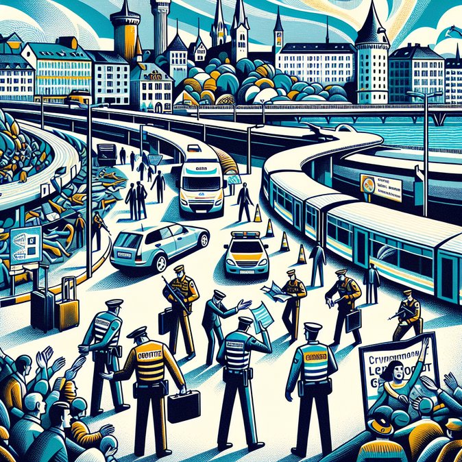 French Police Intensify Ain Road Checks on Swiss Frontier, Snagging Commuters and Cargo