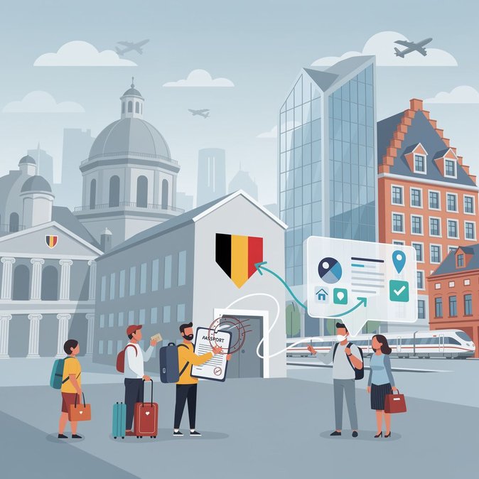 Belgian Embassy in Rome updates visa guidance and makes online ‘My Address in Belgium’ arrival form mandatory