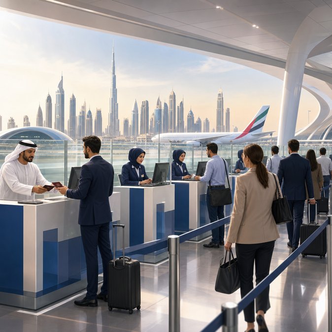 Dubai keeps Terminal 3 immigration counters open 24/7 during the Eid travel surge
