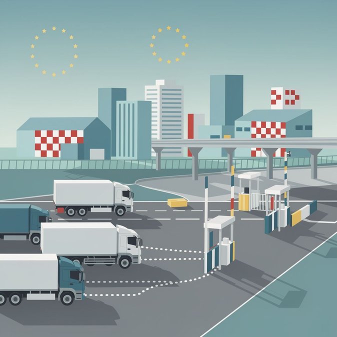 Transportadoras bósnias suspendem bloqueio nas fronteiras da UE após negociações sobre a regra Schengen dos 90/180 dias