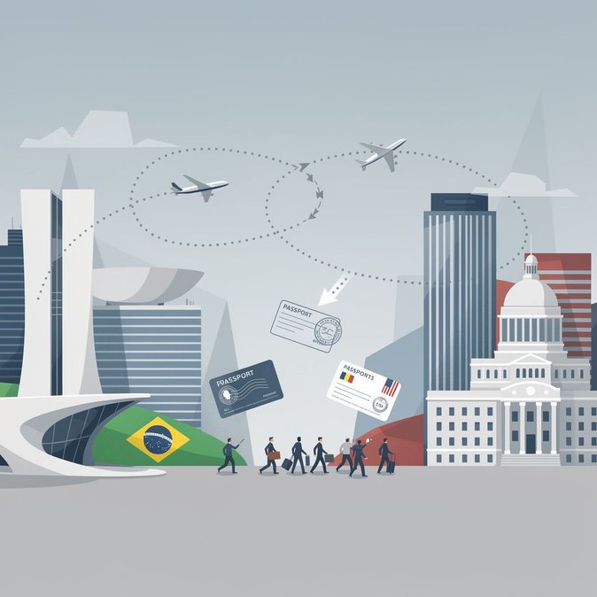 Brasil niega visas a funcionarios estadounidenses en visita en medio de tensiones electorales