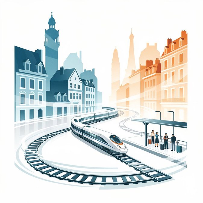 Travaux d’ingénierie au sud de Bruxelles : déviation des trains OUIGO Bruxelles–Paris les 25 et 26 juillet 2026