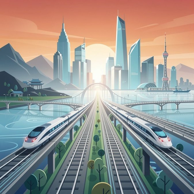 Los ferrocarriles de China transportan 23.48 mil millones de pasajeros en el primer semestre de 2026 mientras aumentan los servicios transfronterizos
