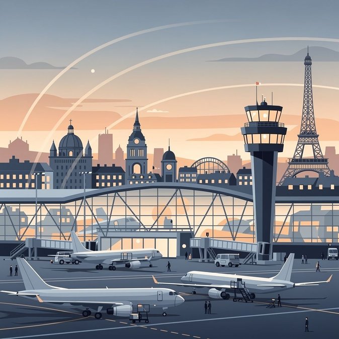 Controladores aéreos franceses levantan alerta de huelga en septiembre, estabilizando las operaciones de vuelo