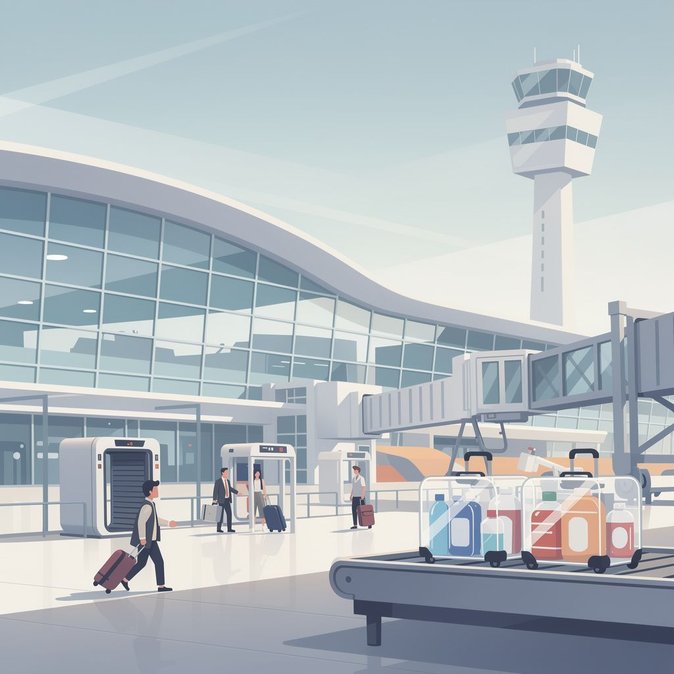 El aeropuerto de Viena elimina la regla de líquidos de 100 ml tras la puesta en marcha de los escáneres CT