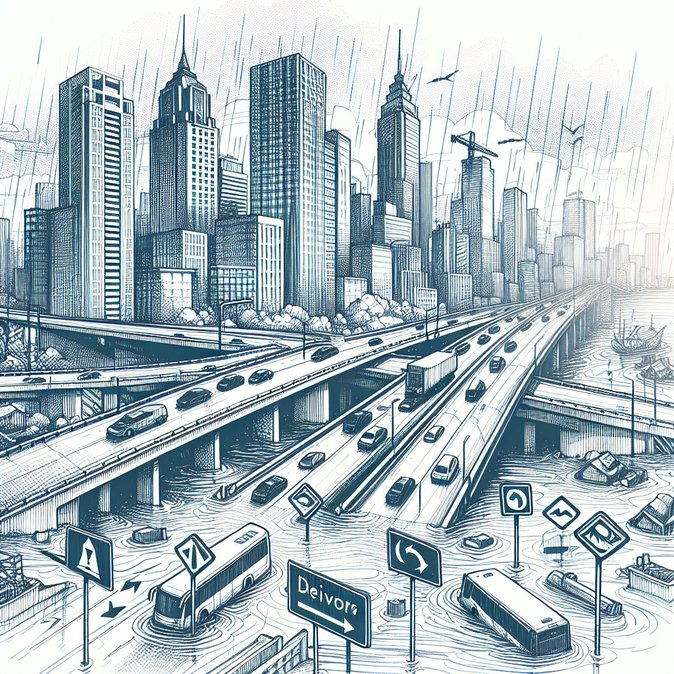 Flooding and Roadworks Cause Nationwide Bus Éireann Disruptions on Bank-Holiday Monday