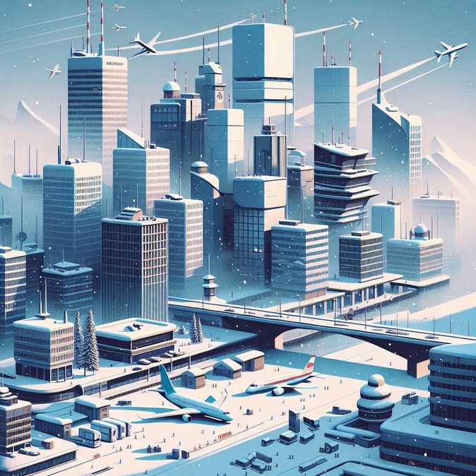 Snow-Hit Weekend Forces 10 Cancellations and 141 Delays at Zurich and Geneva