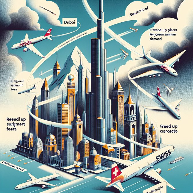 SWISS Extends Dubai Flight Suspension to 11 July Amid Middle-East Volatility