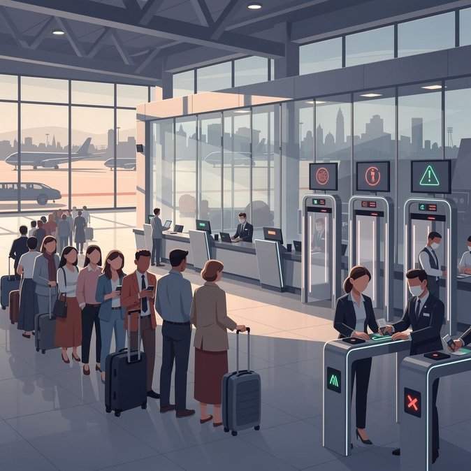 Technical Glitches in EU Entry/Exit System Cause Long Queues at Spanish Airports