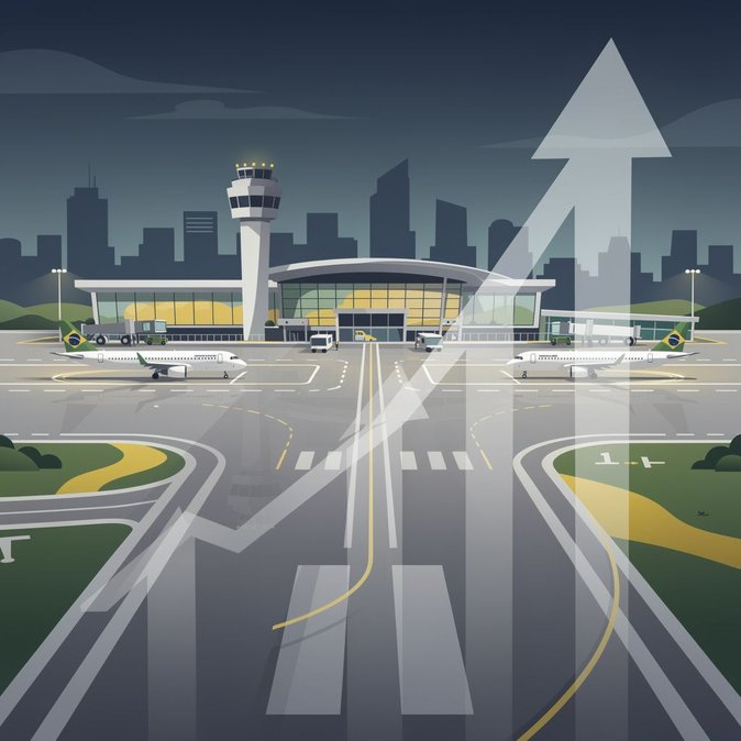 ANAC aumenta tarifas por servicios a pasajeros en 14 aeropuertos principales de Brasil