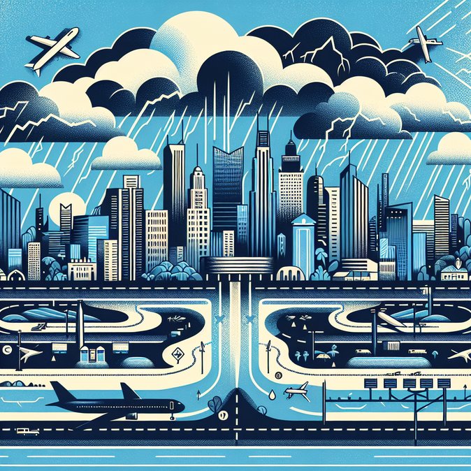 Tormentas y falta de tripulación cancelan vuelos clave en rutas Río-São Paulo e internacionales