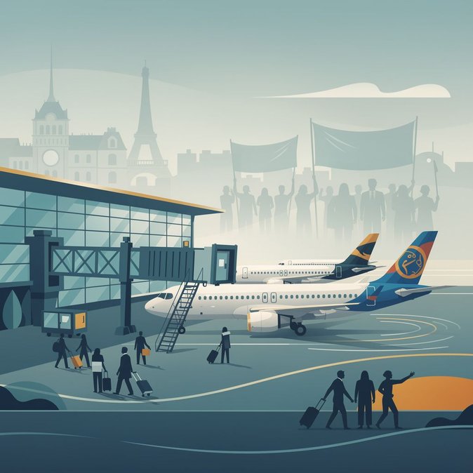 法国航空工会暂停10月17日至21日的机组人员罢工，避免重大航班中断