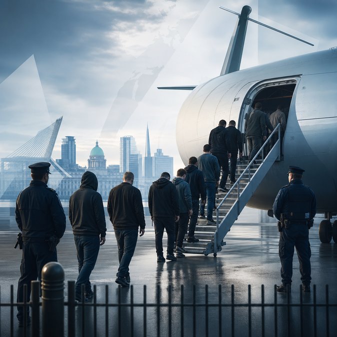 Ireland Removes 34 Convicted EU Nationals on Charter Flight in Largest Deportation Operation of 2026