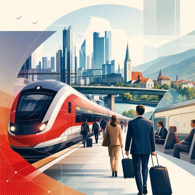 ÖBB runs special holiday timetable today: 23 extra trains and 13,500 additional seats to keep Austria’s corridors moving