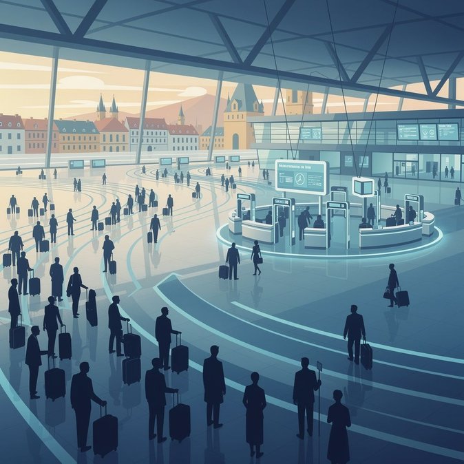 Le conseil d'administration de l'aéroport de Prague met en place un plan d'urgence pour réduire les files d'attente au contrôle des passeports