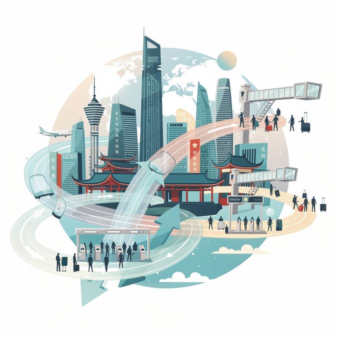 La Chine enregistre un record de 369 millions de voyages transfrontaliers au premier semestre 2026, avec une hausse de 30 % des arrivées sans visa