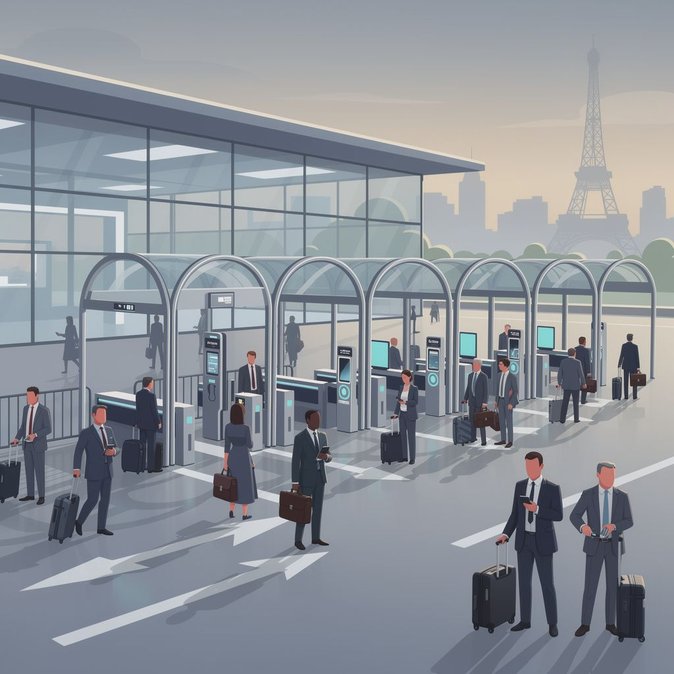 Frontex Warns EES Biometric Queues Could Last Two Years at French Borders