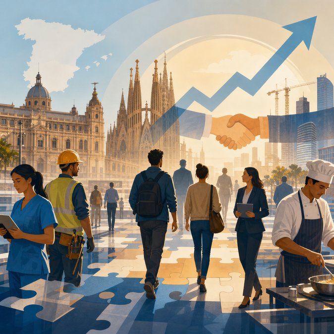 Residency and Work Permit Applications in Spain Surge 32 % Year-on-Year