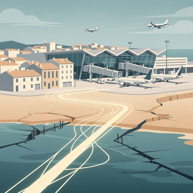Air-traffic controllers’ walk-out grounds one-third of Montpellier flights