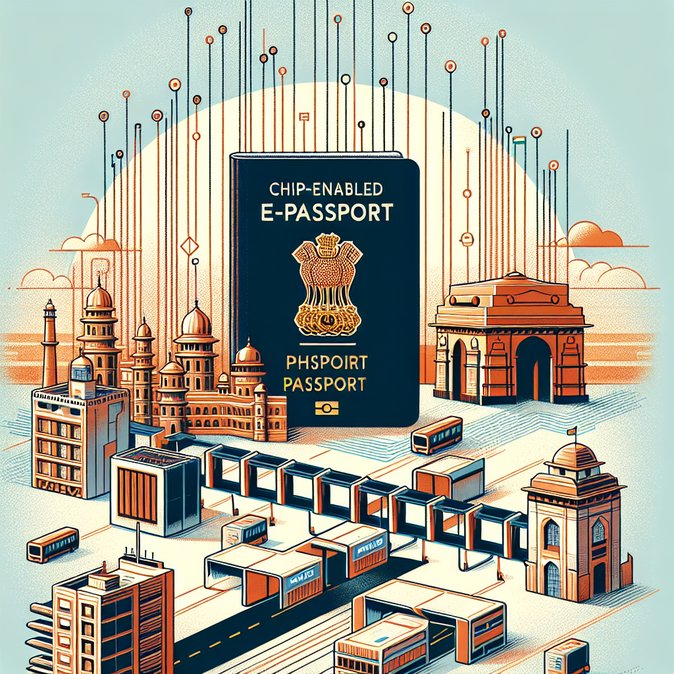 India lanza pasaportes electrónicos con chip a nivel nacional