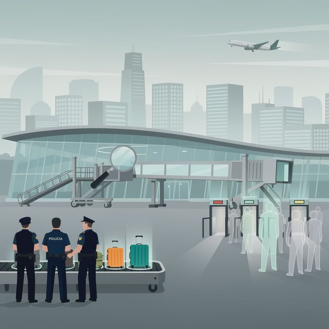 الشرطة الفيدرالية تحبط محاولة تهريب 70 كجم من الكوكايين عبر موظف مناولة أمتعة في مطار ساو باولو/غواروليوس