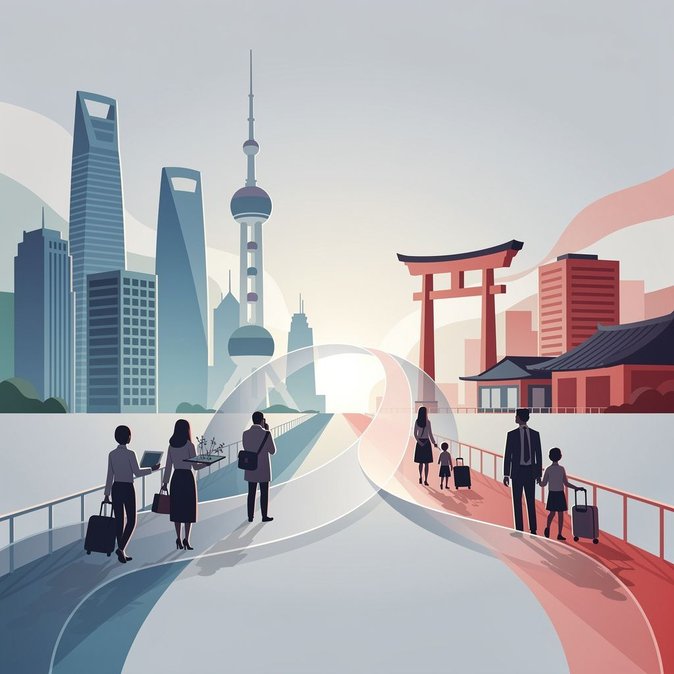 Le Japon étend la validité des visas à entrées multiples—jusqu’à 10 ans—pour les artistes, universitaires chinois continentaux et leurs familles