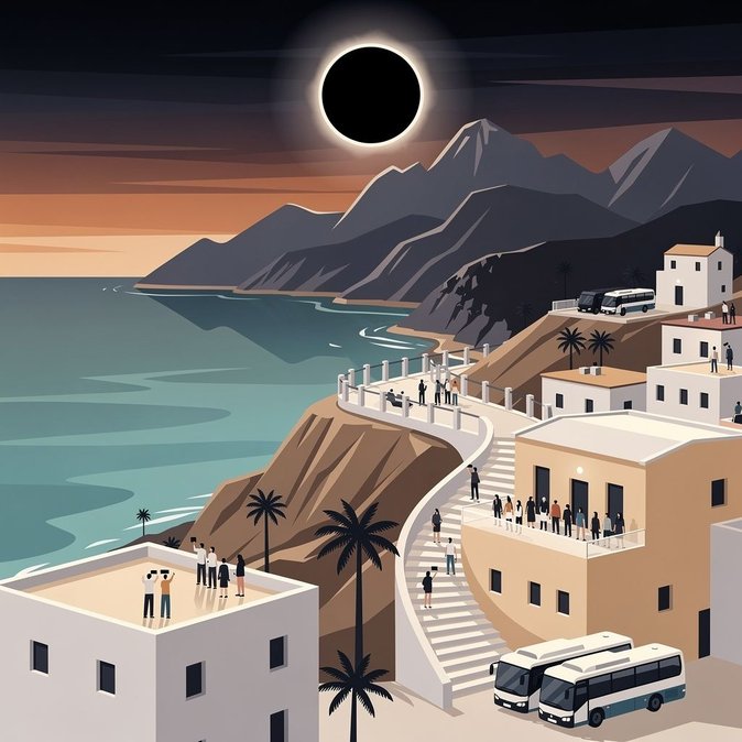Mallorca schließt Serra de Tramuntana am Tag der Sonnenfinsternis, um Touristenstau zu verhindern